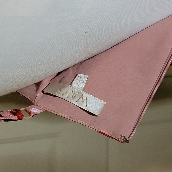 WAYF Pink Floral Tie-Front Cutout Dress - Picture 10 of 12